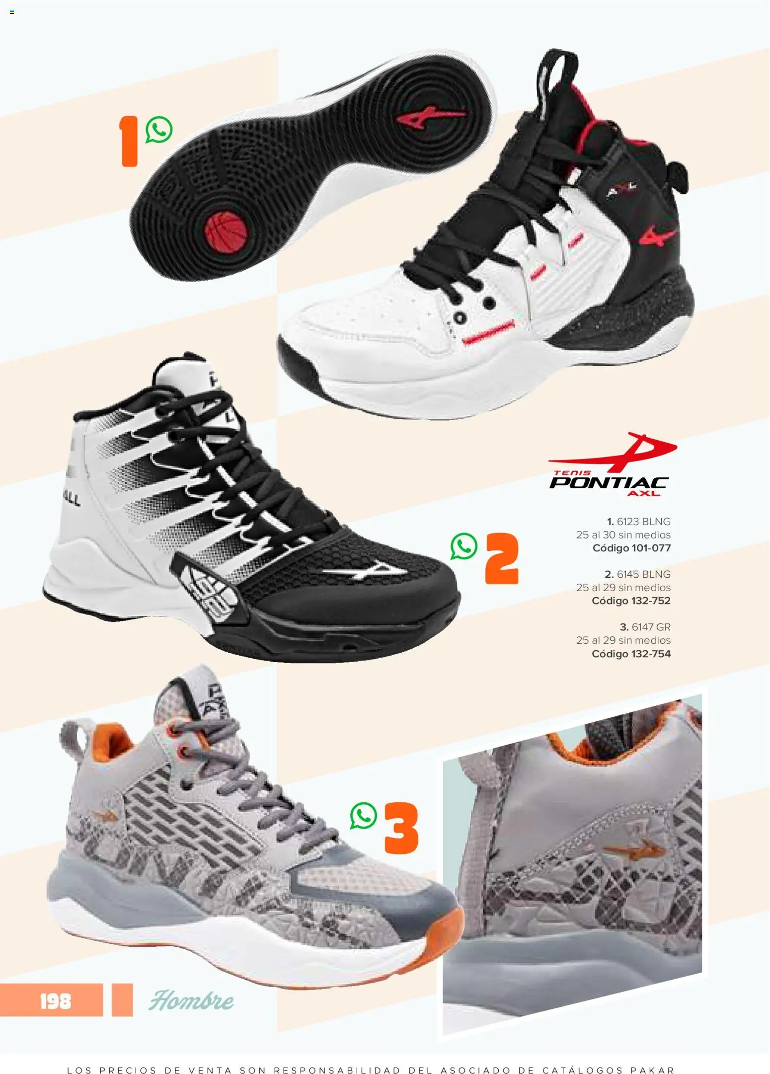 Nuevas ofertas de SC Pakar válidas en toda la República Mexicana desde el 30.01.2026. ¡Encuentra las mejores ofertas en SC Pakar catálogo Hombre! | Página: 198 | Productos: Tenis