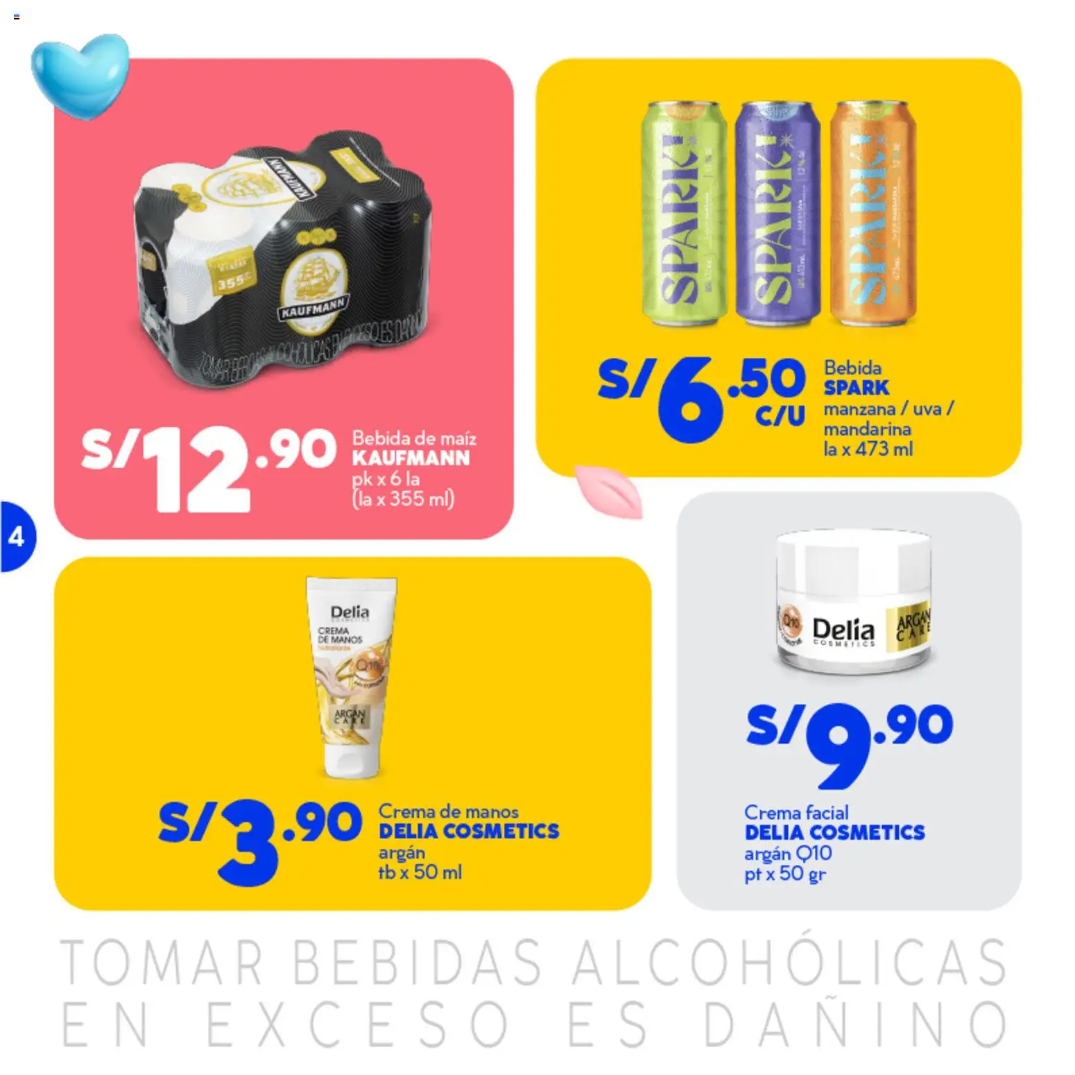 Catálogo Mass válido desde 04.05.2026 | Página: 4 | Productos: Crema de manos, Crema
