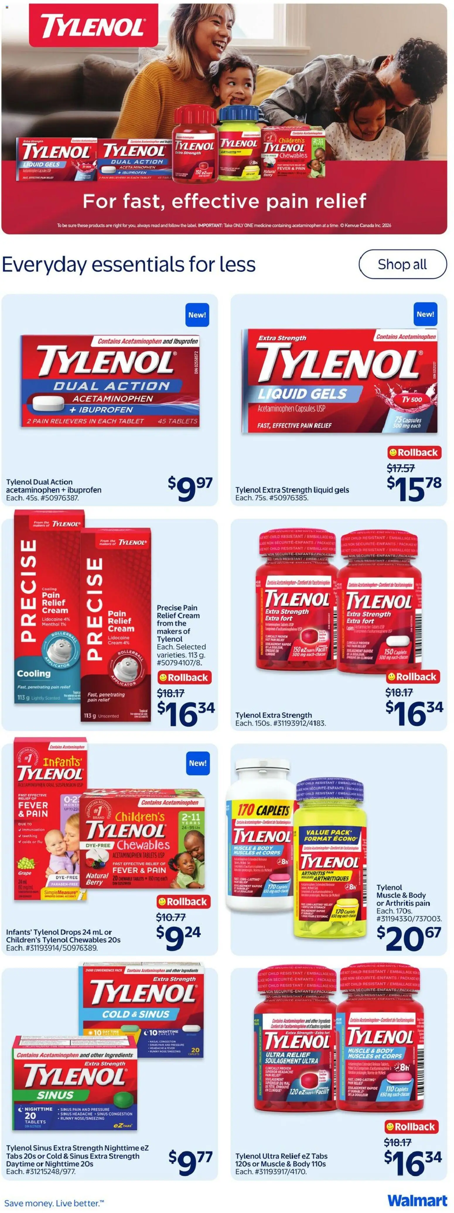 Walmart flyer valid from Sep 3, 2026 | Page: 36
