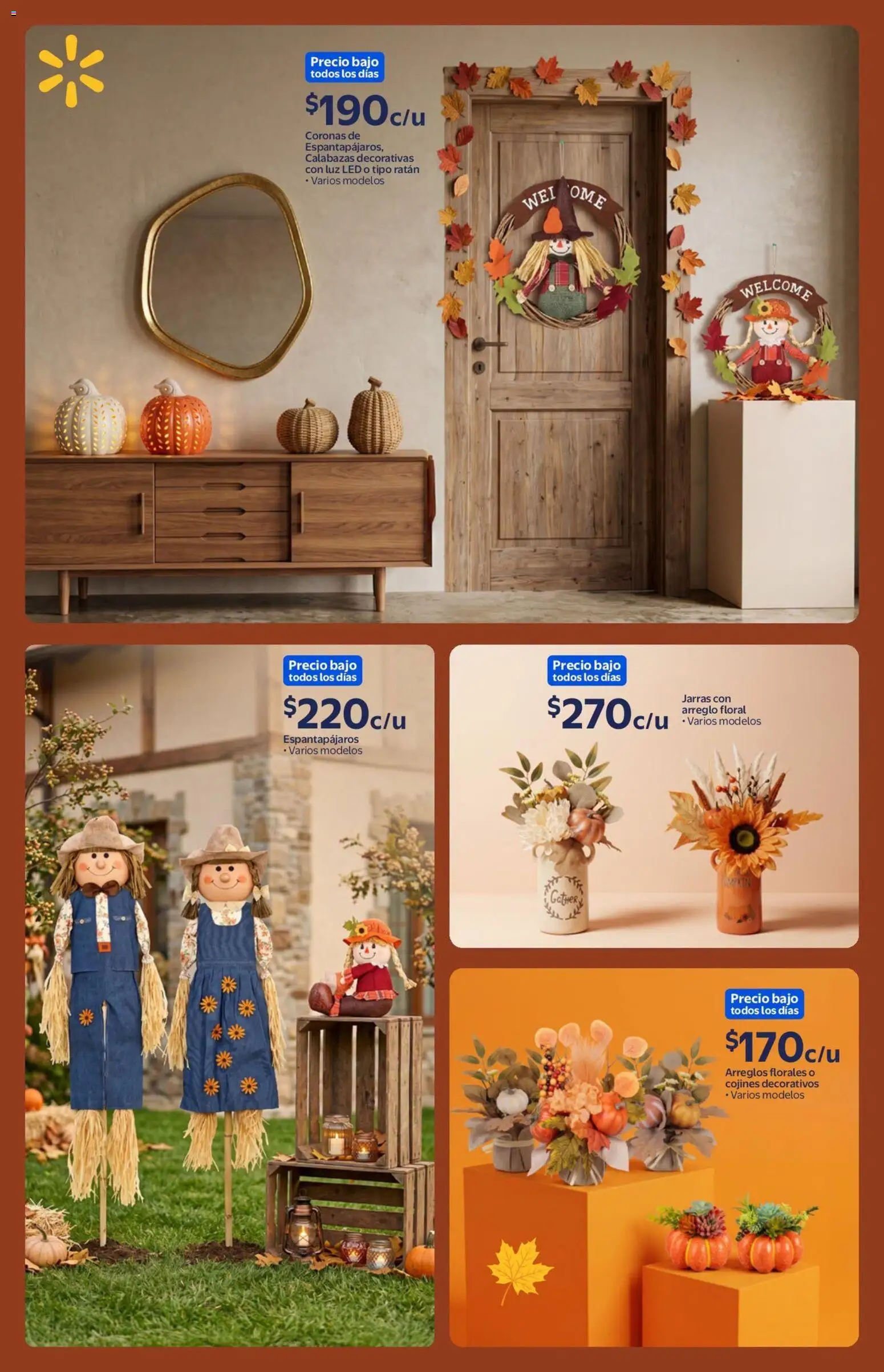 Nuevas ofertas de Walmart válidas en toda la República Mexicana desde el 18/09/2026. ¡Encuentra las mejores ofertas en Walmart folleto Los colores del otoño adornan esta temporada.! | Página: 3 | Productos: Luz LED