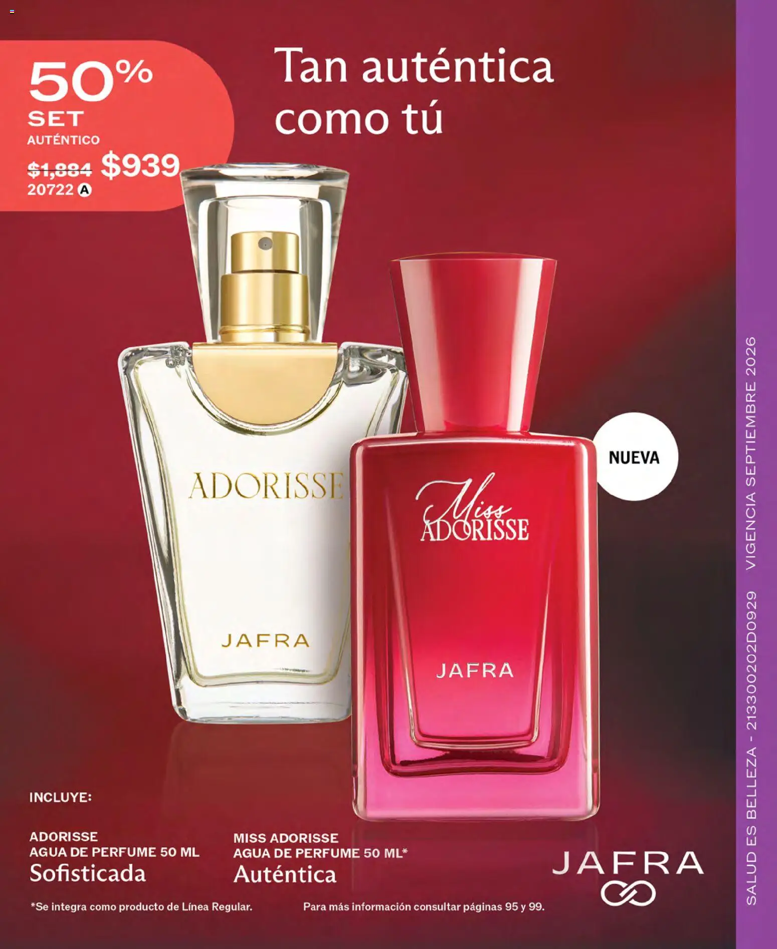 Nuevas ofertas de JAFRA válidas en toda la República Mexicana desde el 01/09/2026. ¡Encuentra las mejores ofertas en JAFRA catálogo! | Página: 100