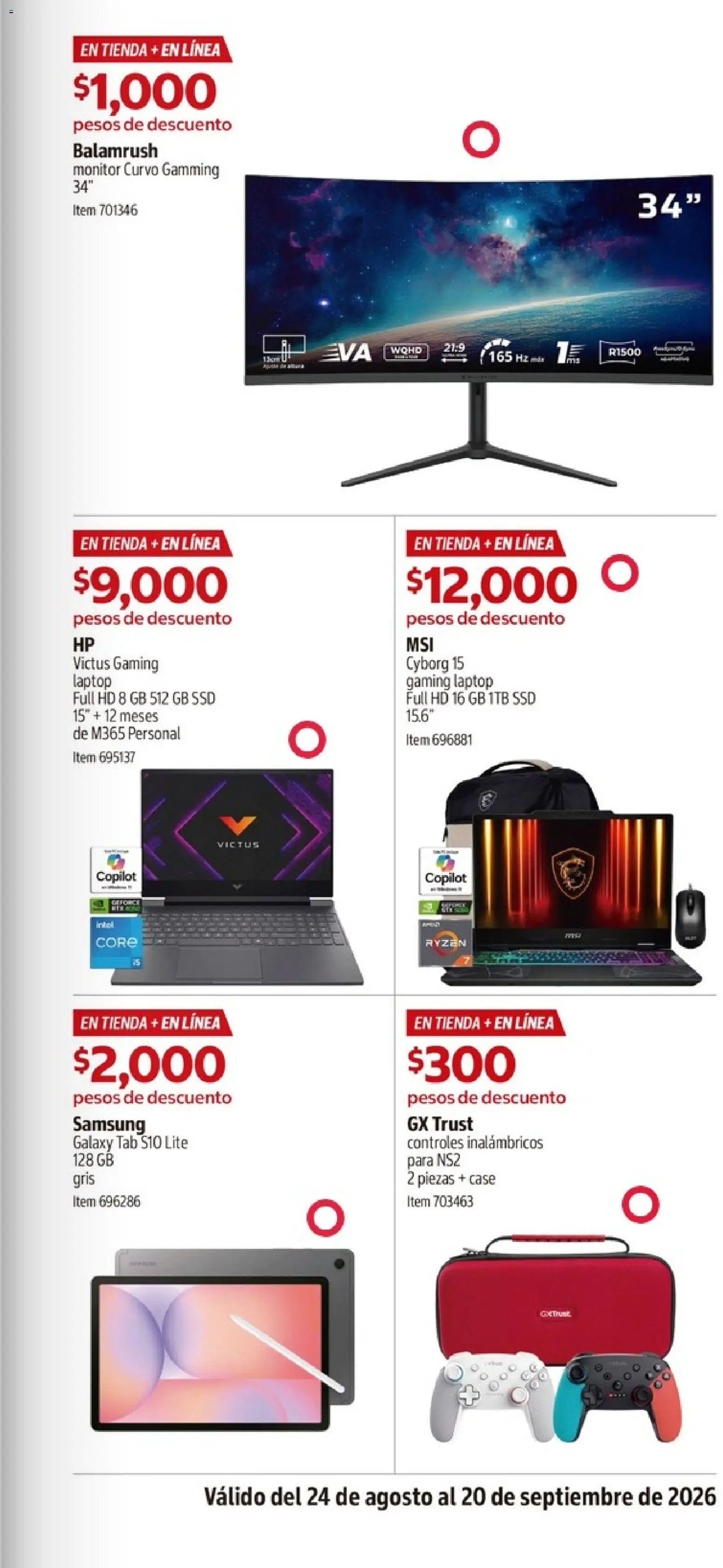 Nuevas ofertas de Costco válidas en toda la República Mexicana desde el 24/08/2026. ¡Encuentra las mejores ofertas en Costco catálogo! | Página: 9