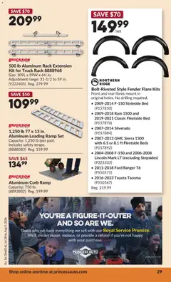 Preview of Princess Auto flyer - 2 Week Sale! from shop Princess Auto valid from Jul 28, 2026 | Page: 34 | Products: Ridge, Bed