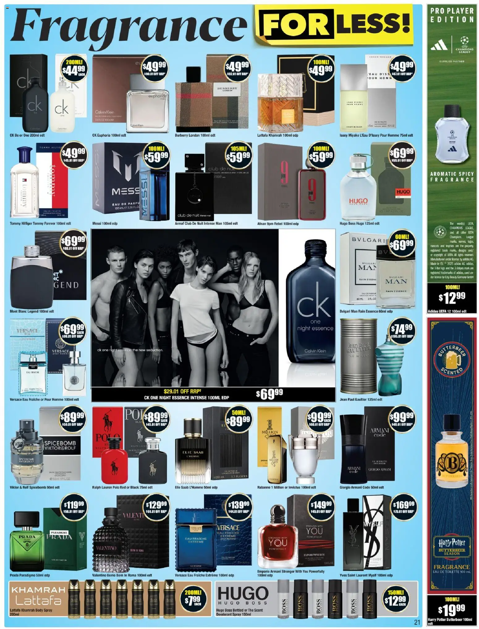 Chemist Warehouse catalogue - valid from 28.05.2026 | Page: 21 | Products: Fragrance, Eau de toilette, Deodorant, Player