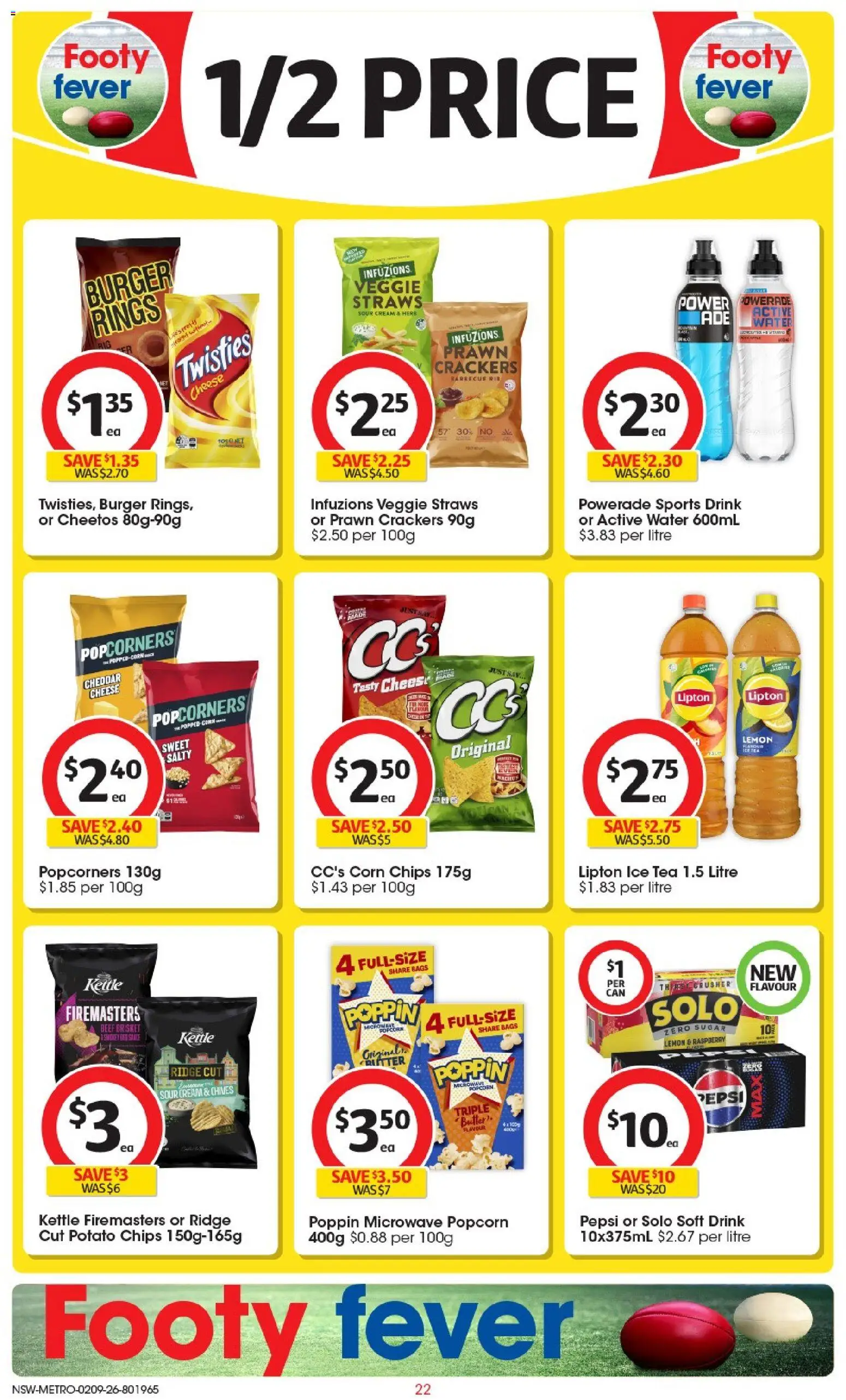 Coles catalogue - valid from 02/09/2026 | Page: 23 | Products: Pepsi, Cream, Lemon, Cheddar