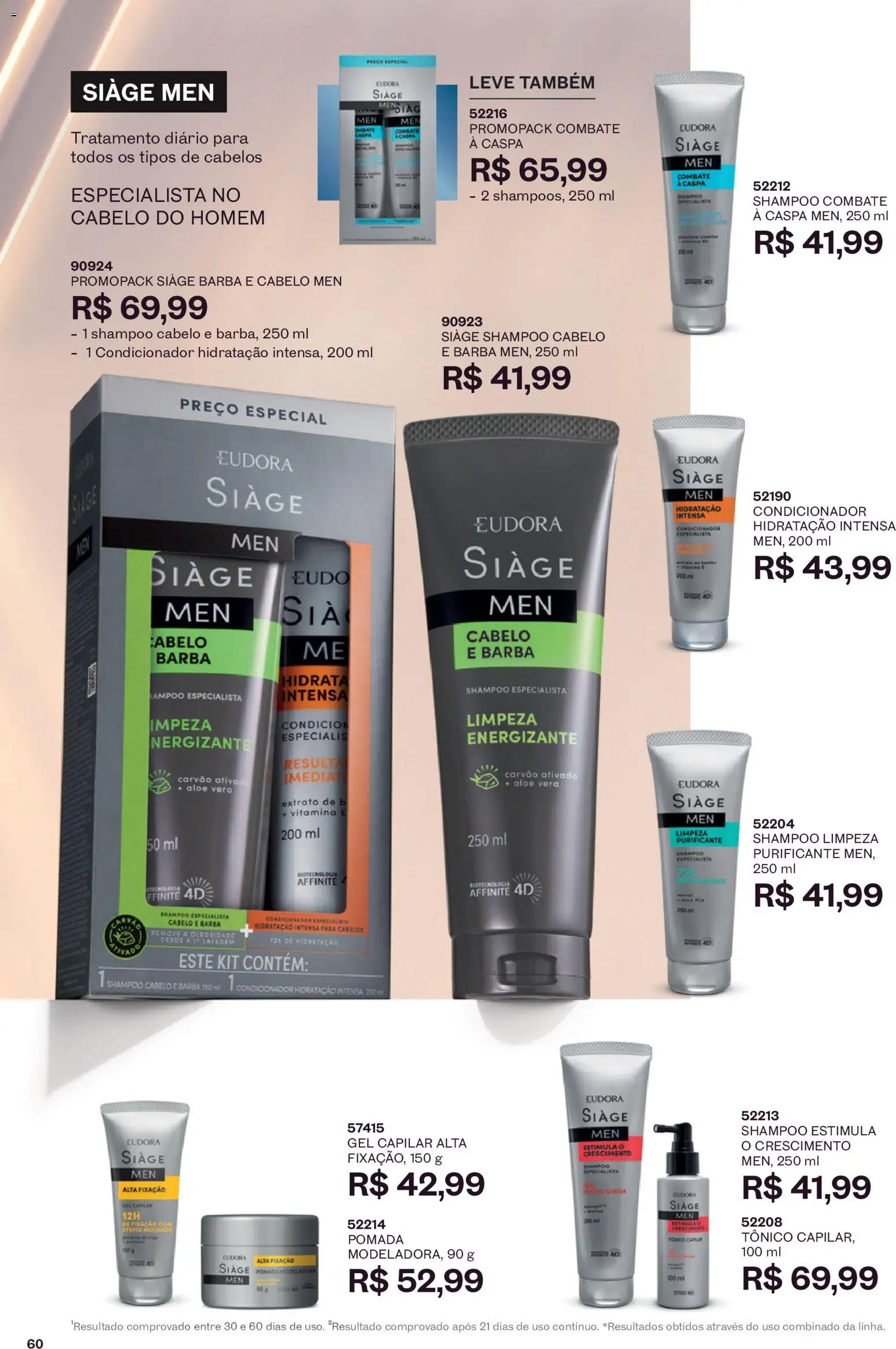 Eudora Folheto - válido de 16/09/2026 | Página: 63 | Produtos: Shampoo, Condicionador, Aloe Vera, Pomada