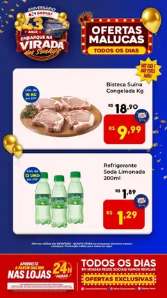 Semar Supermercado ofertas Malucas - Pré-Visualização do folheto da loja Semar Supermercado, válido de 29/10/2026