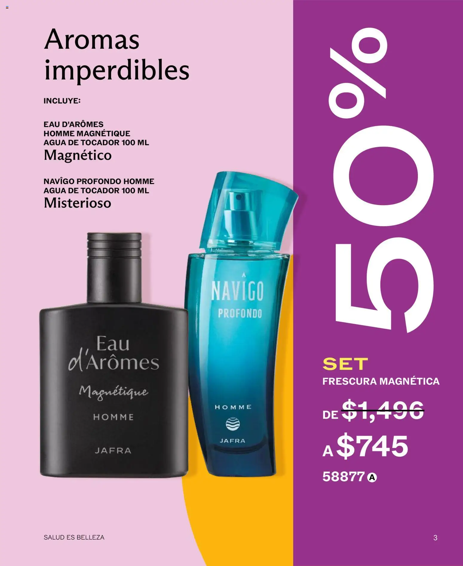 Nuevas ofertas de JAFRA válidas en toda la República Mexicana desde el 01/07/2026. ¡Encuentra las mejores ofertas en JAFRA catálogo! | Página: 3