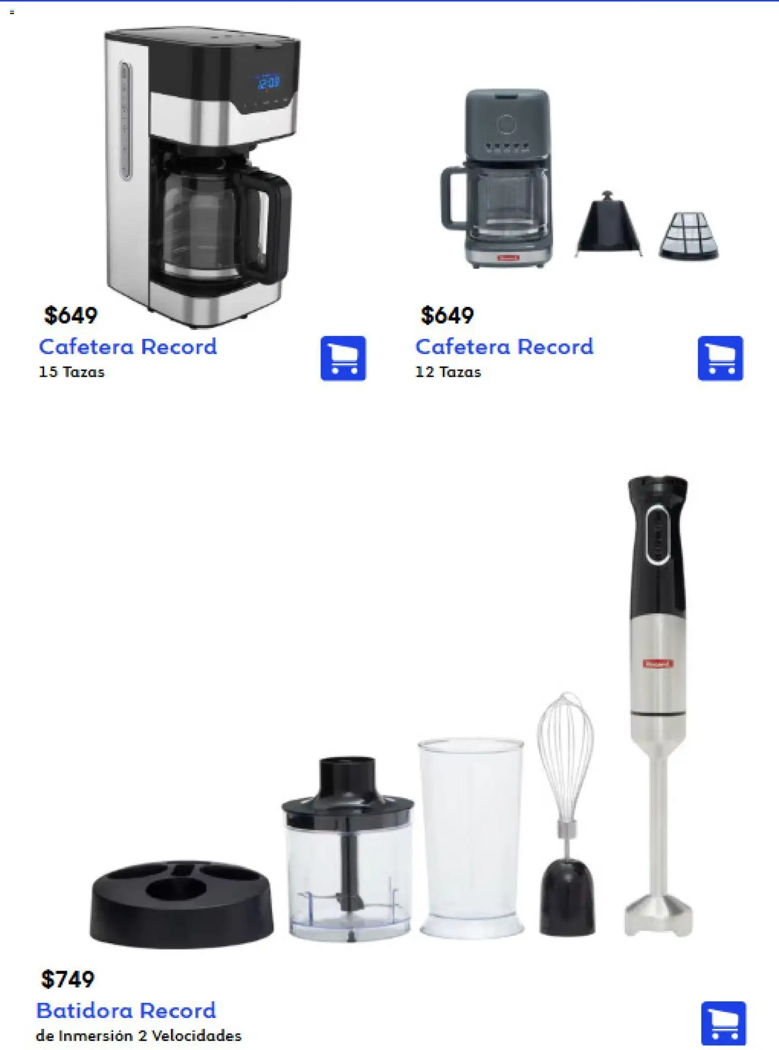 Coppel catálogo │ válido desde el 01/09/2026 | Página: 27 | Productos: Cafetera, Batidora