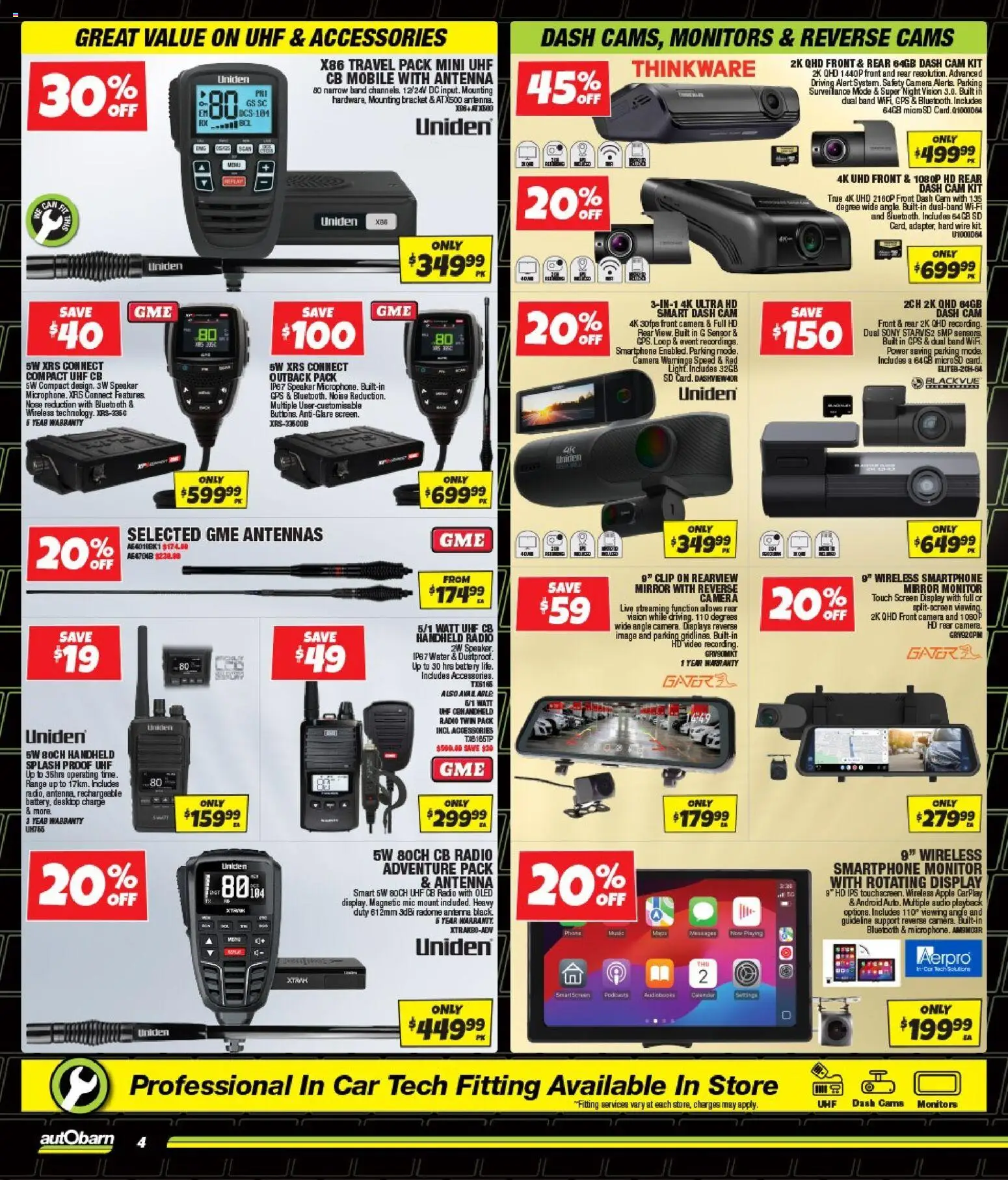 Autobarn catalogue - valid from 26/08/2026 | Page: 4 | Products: Water, Accessories, Clip, Video