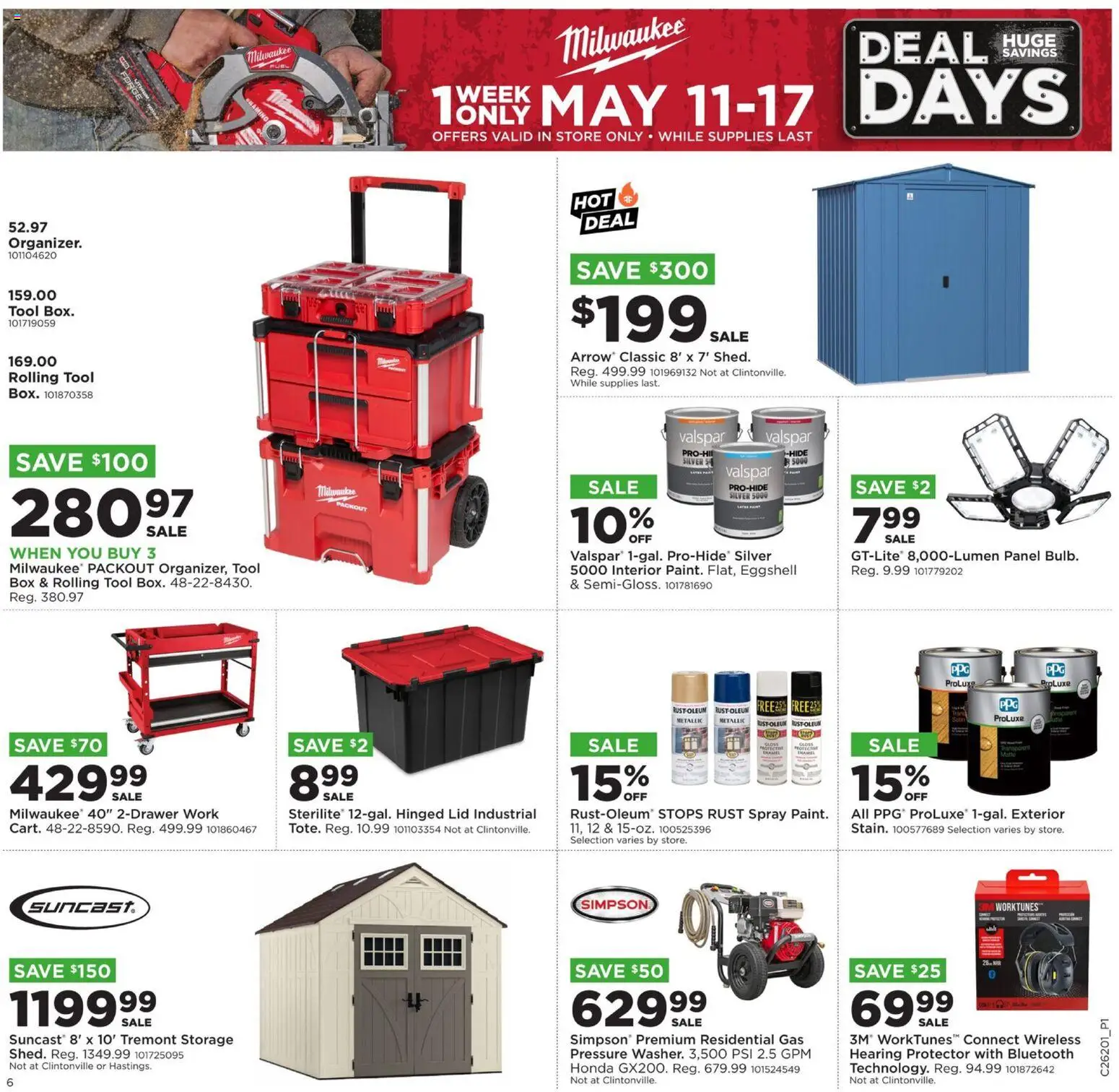 Mills Fleet Farm Weekly Ad - valid from 11.05.2026 | Page: 8 | Products: Box