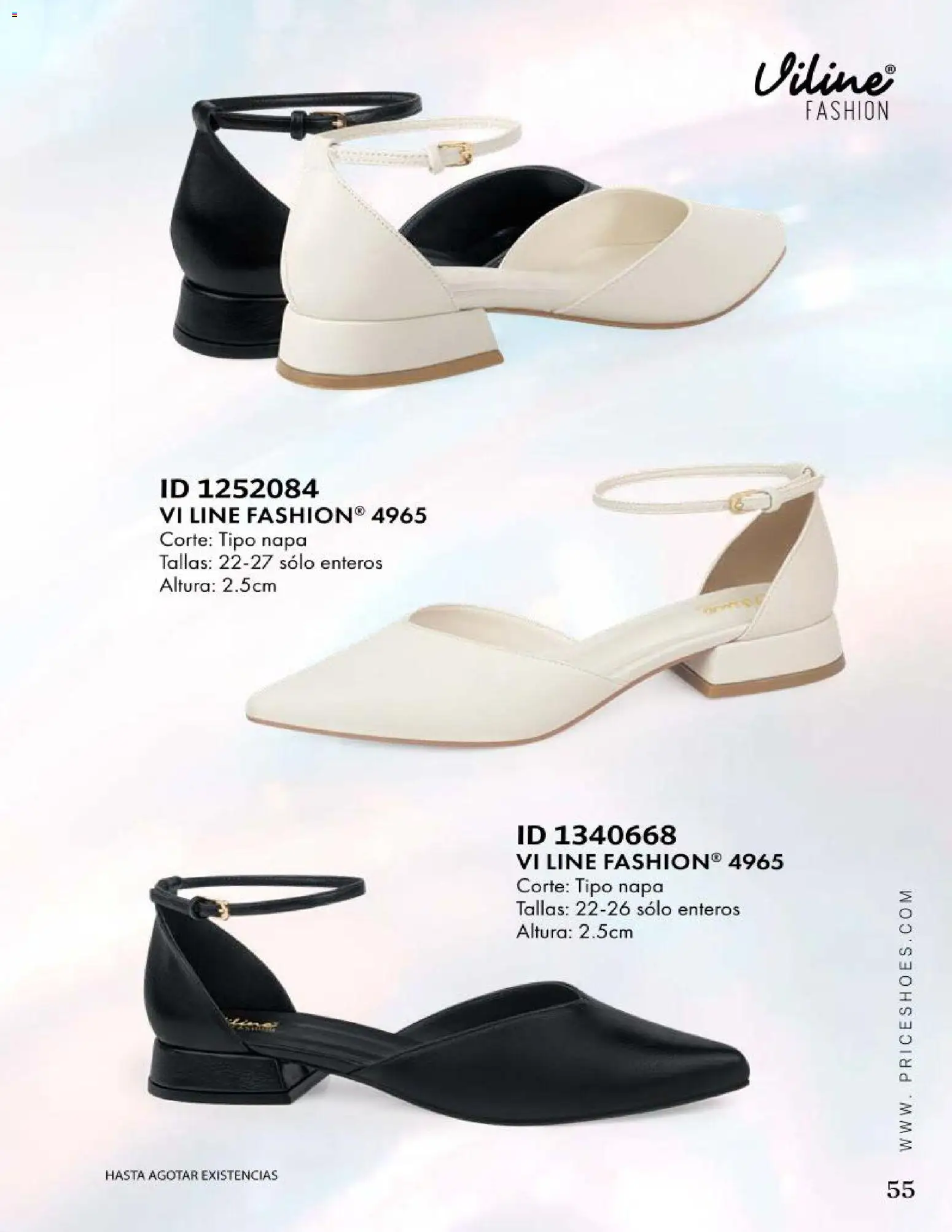 Nuevas ofertas de Price Shoes válidas en toda la República Mexicana desde el 09.05.2026. ¡Encuentra las mejores ofertas en Price Shoes catálogo Especial Vestir! | Página: 55