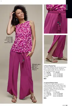 Preview of Avon Brochure Campaign from shop Avon valid from Jul 16, 2026 | Page: 131 | Products: Belt, Pants