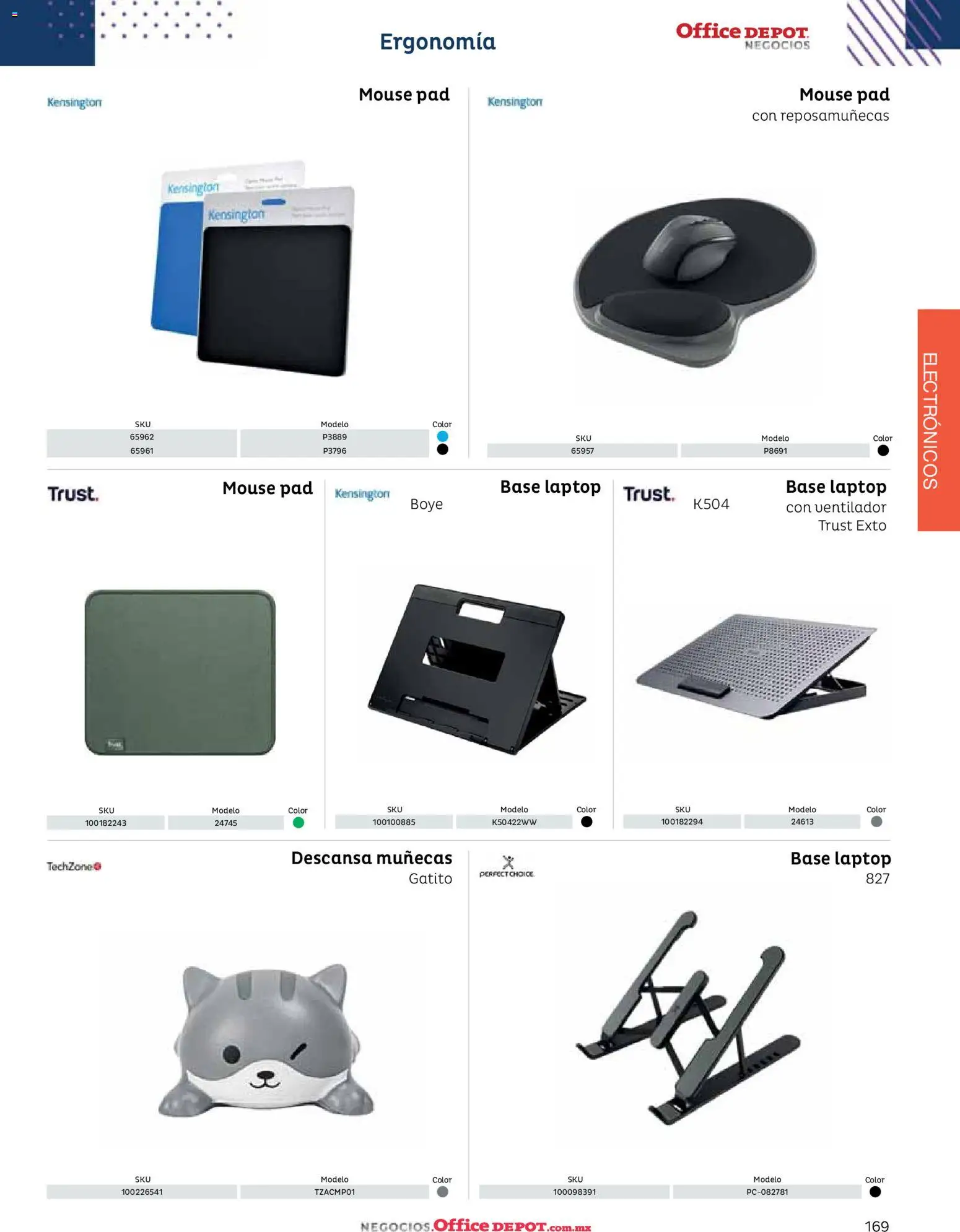 Nuevas ofertas de Office Depot válidas en toda la República Mexicana desde el 12.01.2026. ¡Encuentra las mejores ofertas en Office Depot catálogo 2026! | Página: 171 | Productos: Ventilador, Mouse
