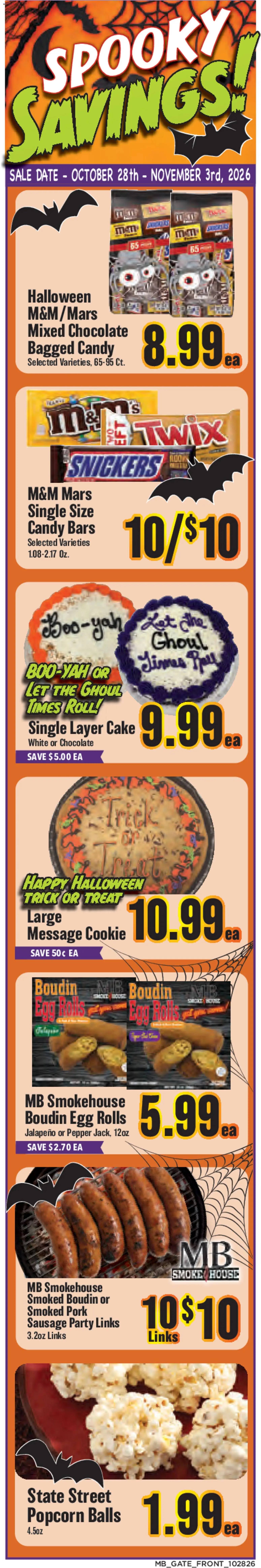 Market Basket Weekly Ad - valid from 10/28/2026 | Page: 1