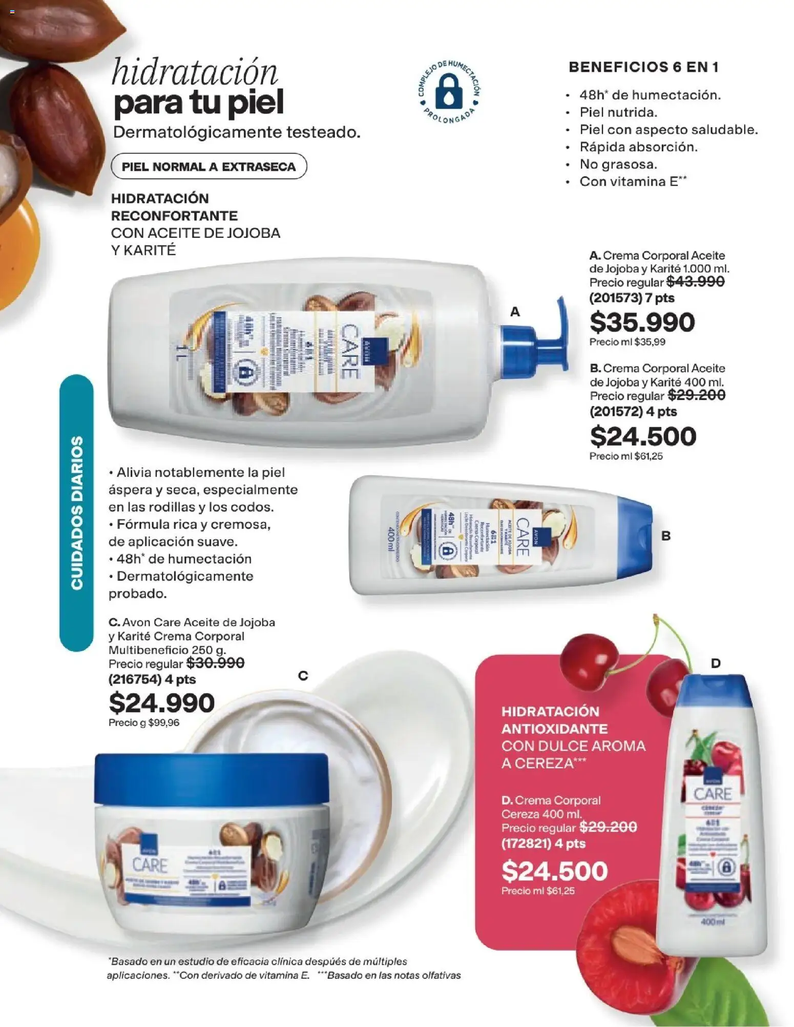 Avon revista - valida desde el 19/09/2026 | Página: 119 | Productos: Crema, Desodorante, Aceite