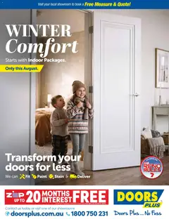 Preview of Doors Plus catalogue - valid from 01/08/2026
