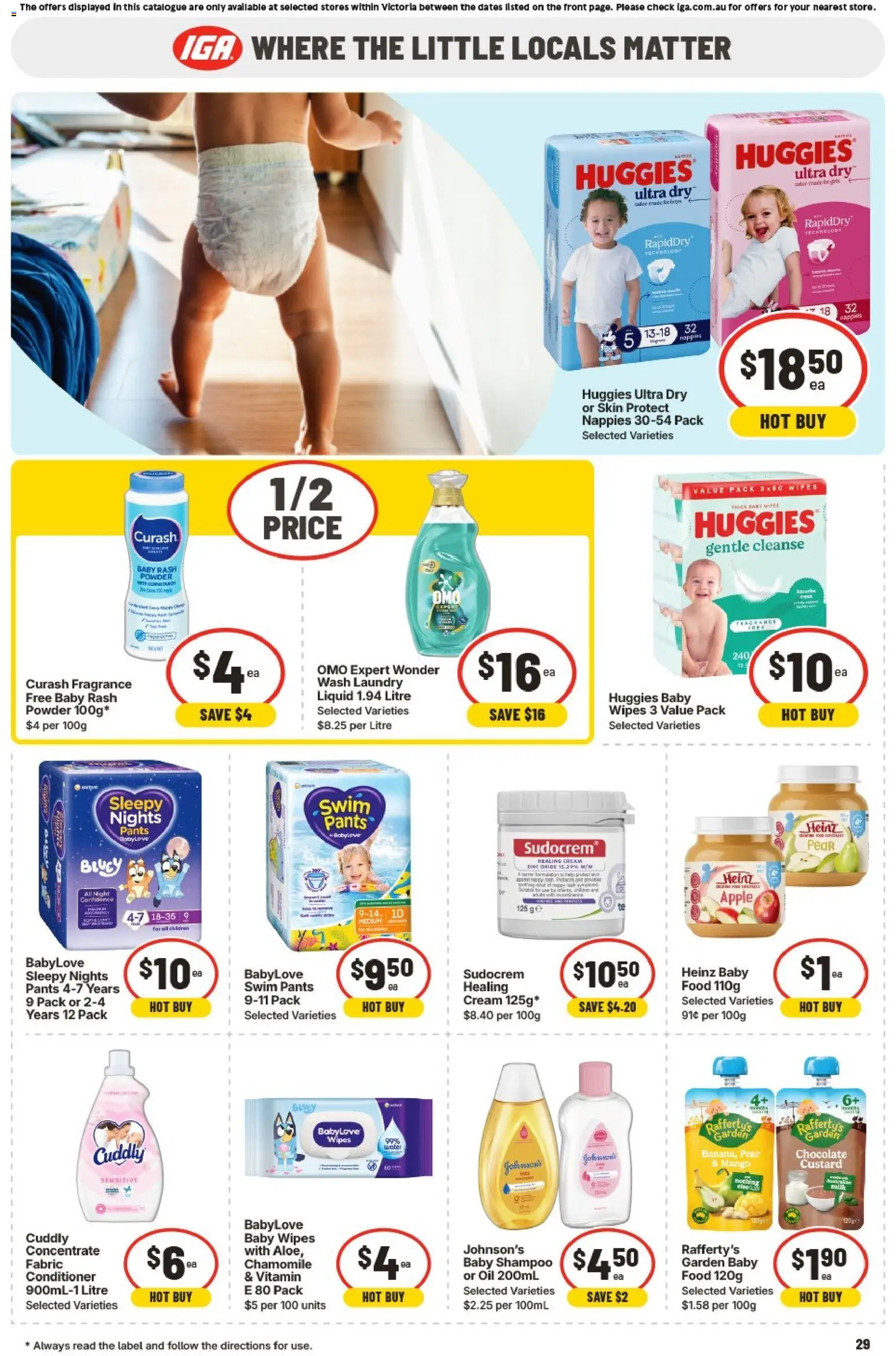 IGA catalogue - valid from 15.04.2026 | Page: 30 | Products: Shampoo, Conditioner, Oil, Cream
