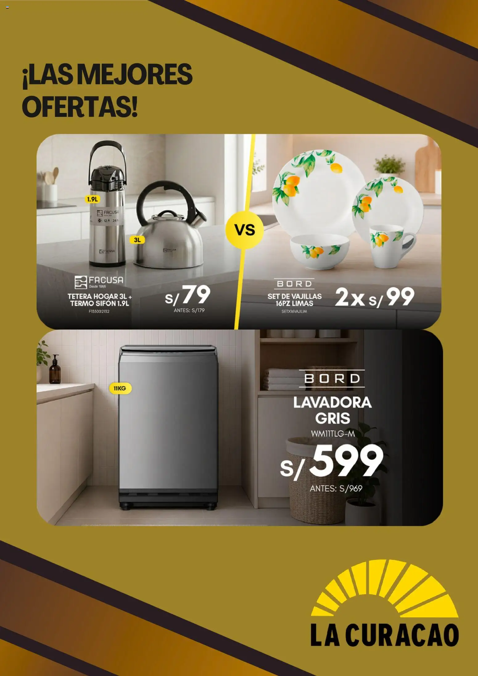 Catálogo La Curacao válido desde 29/06/2026 | Página: 6 | Productos: Lavadora
