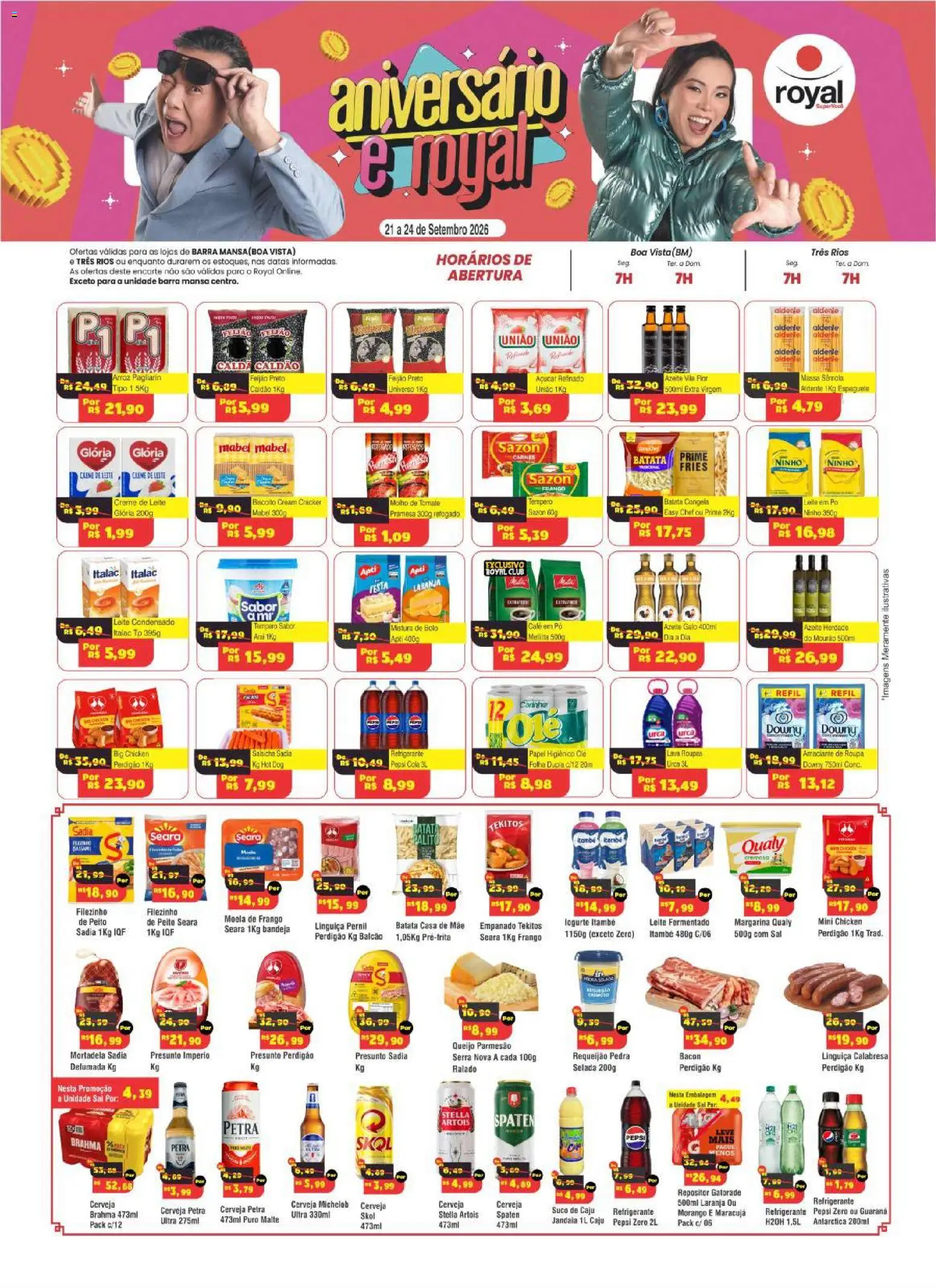 Royal Supermercados Segunda-feira 21 Setembro