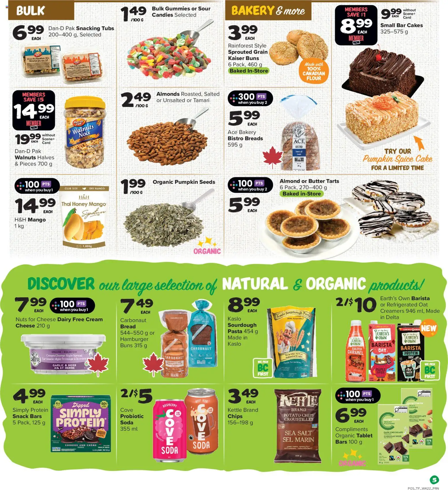 Thrifty Foods flyer valid from Sep 24, 2026 | Page: 6 | Products: Hamburger, Cake, Cheese, Chocolate