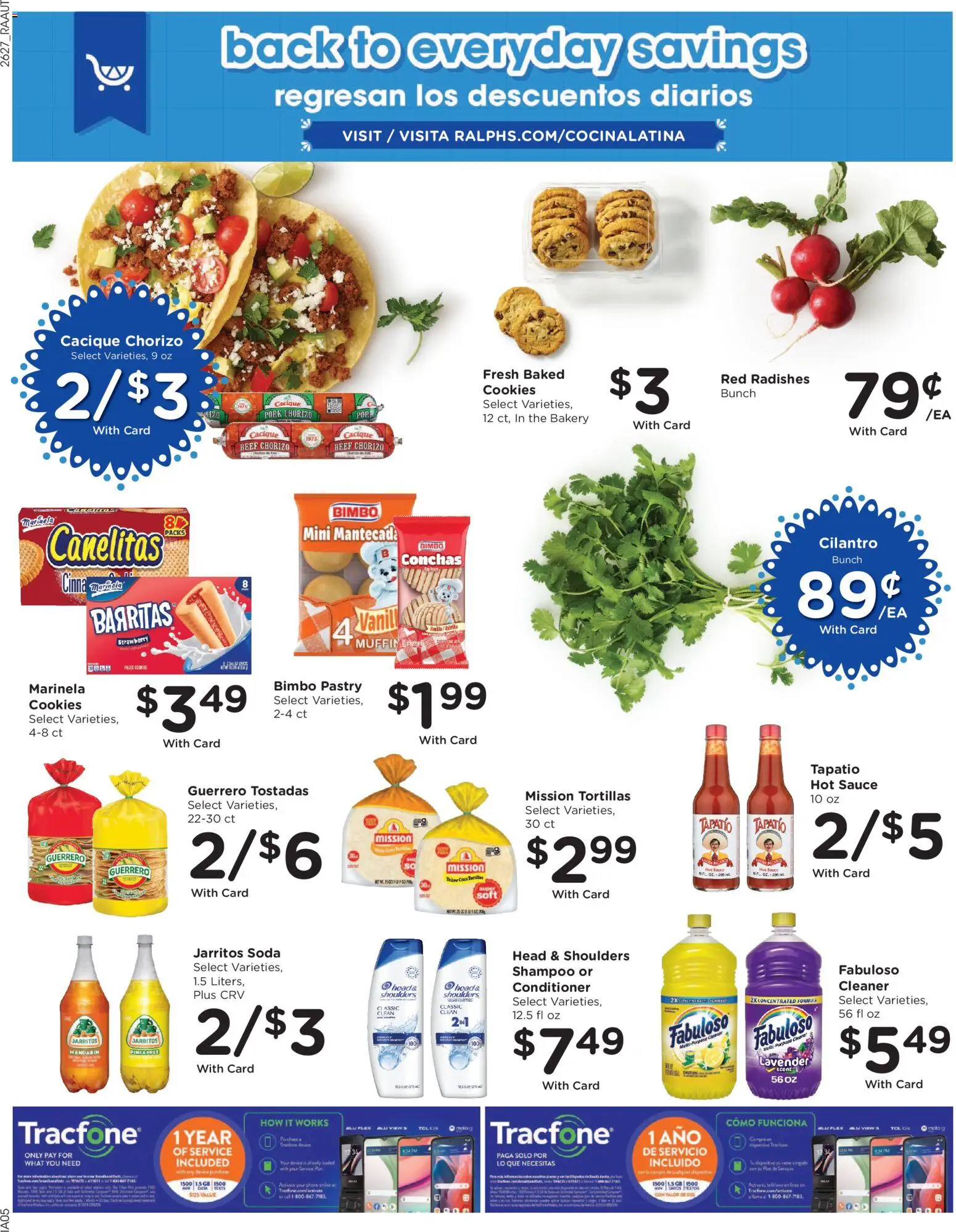 Ralphs Weekly Ad - valid from 08/05/2026 | Page: 15 | Products: Conditioner, Beef, Pineapple, Phone
