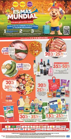 Metro catálogo -  Vista previa de la revista de la tienda Metro valido desde el 15.05.2026