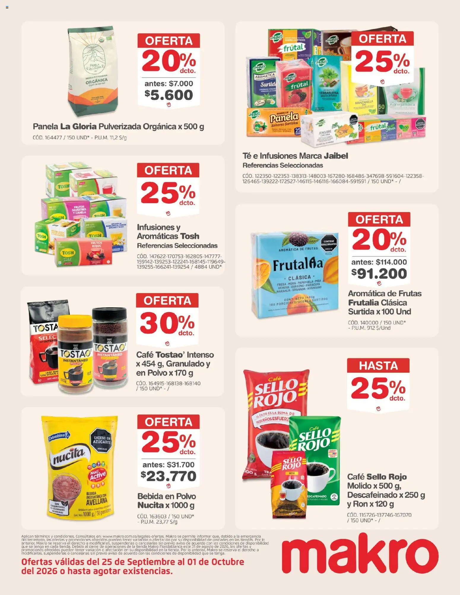 Makro revista - valida desde el 25/09/2026 | Página: 14