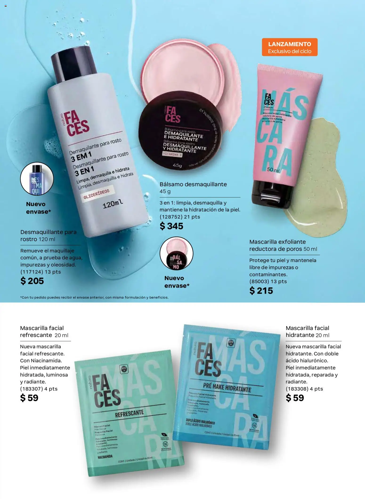 Nuevas ofertas de Natura válidas en toda la República Mexicana desde el 02/10/2026. ¡Encuentra las mejores ofertas en Natura campaña  15 2026! | Página: 88 | Productos: Desmaquillante, Bálsamo, Mascarilla, Maquillaje
