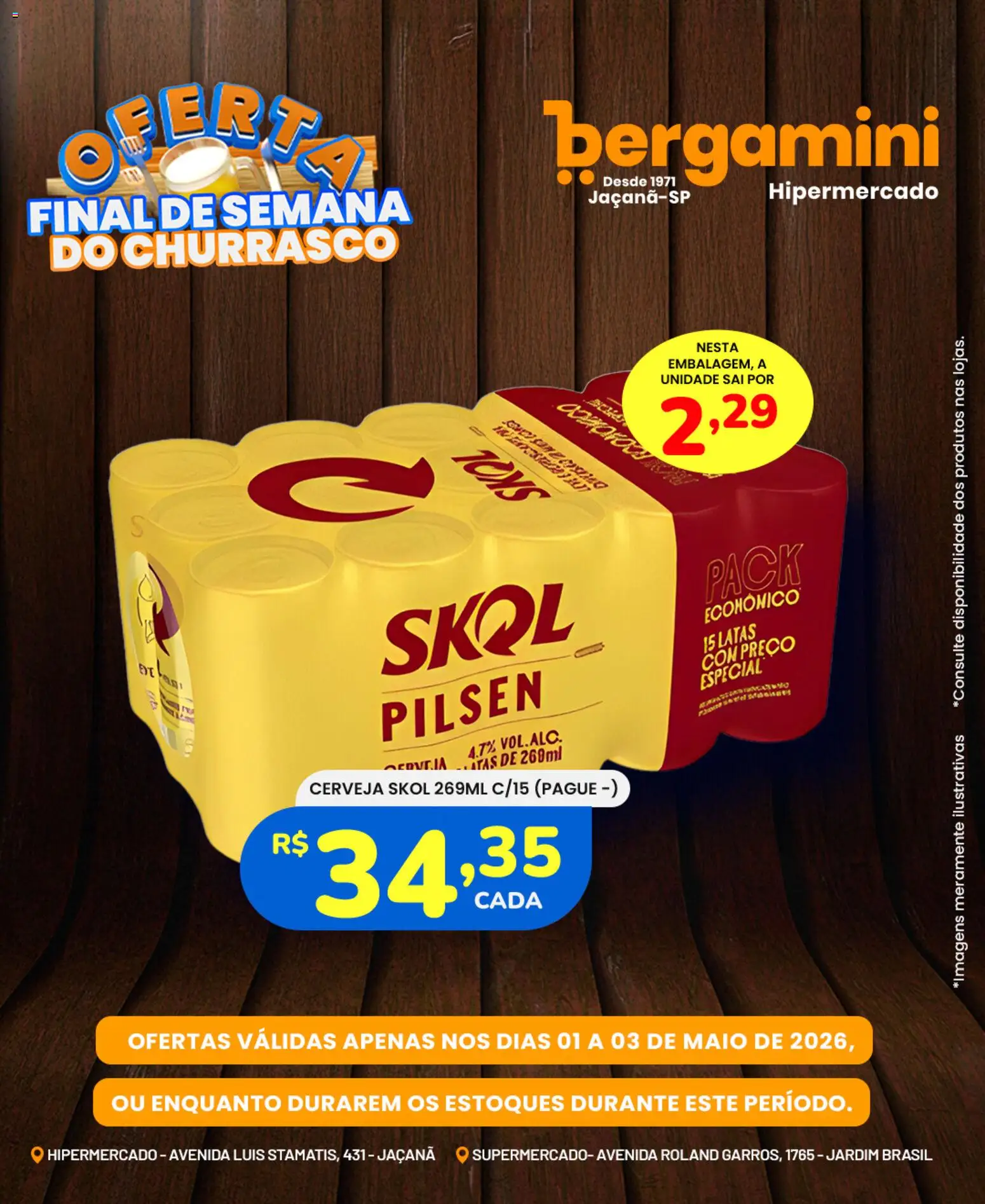 Supermercado Bergamini - Ofertas da semana de 01/05/2026 ? Não perca as melhores promoções! | Brasil