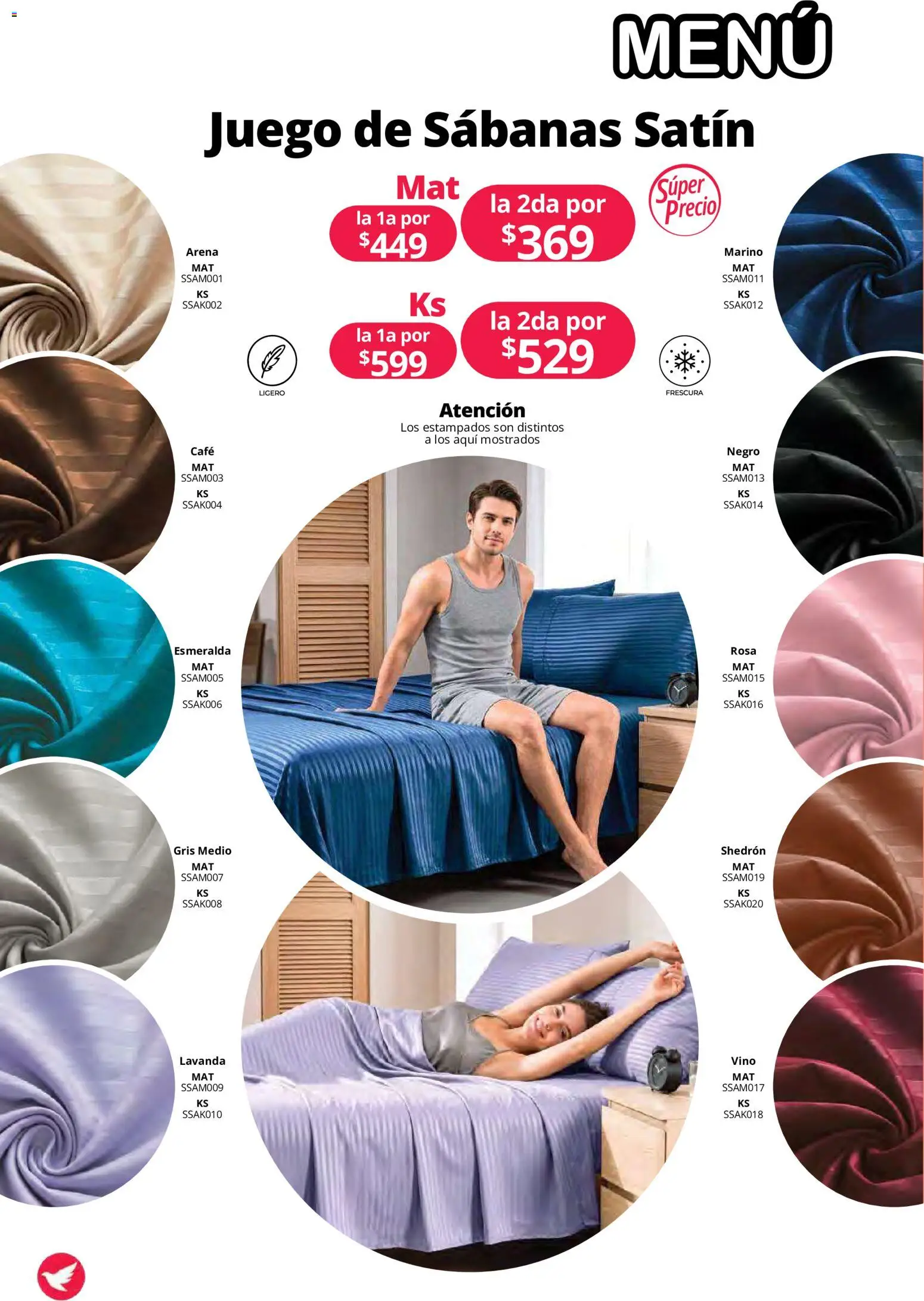 Nuevas ofertas de Colchas Concord válidas en toda la República Mexicana desde el 15/10/2026. ¡Encuentra las mejores ofertas en Colchas Concord catálogo! | Página: 201