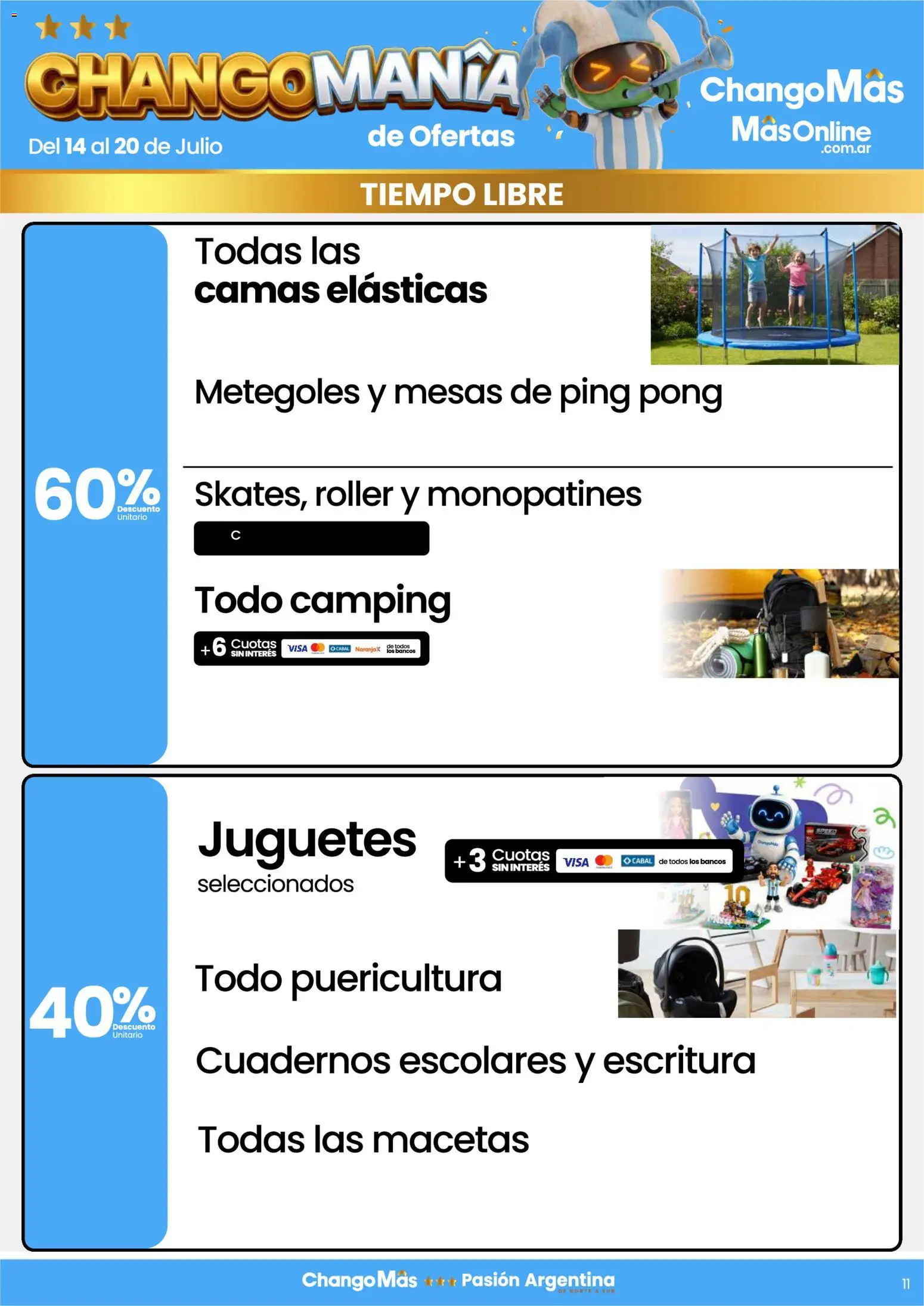 Changomas ofertas │ válido desde el 14/07/2026 | Página: 11