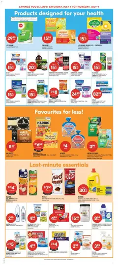 Preview of Shoppers weekly flyer / circulaire from shop Shoppers valid from Jul 3, 2026 | Page: 12
