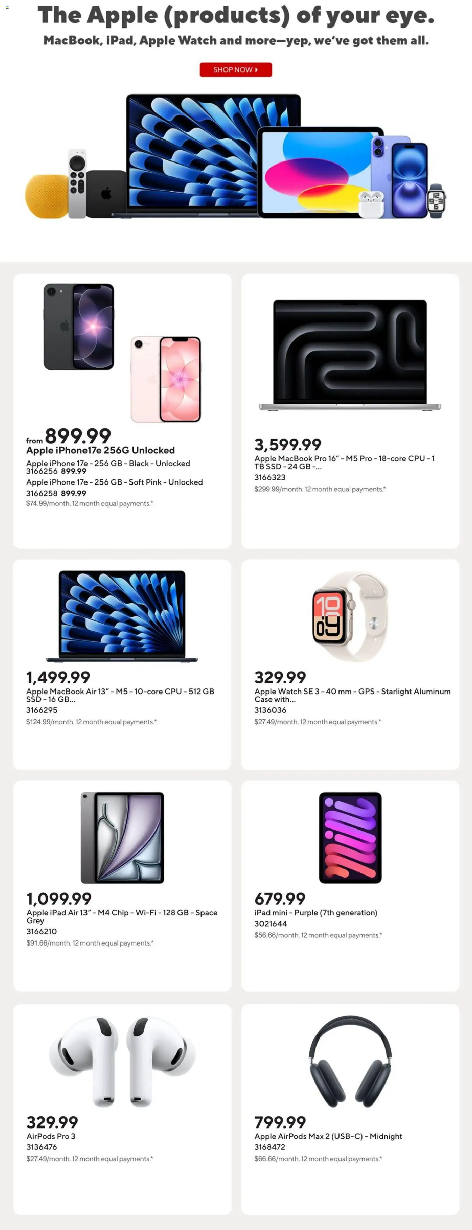 Staples flyer valid from Jun 26, 2026 | Page: 9 | Products: Watch, Case