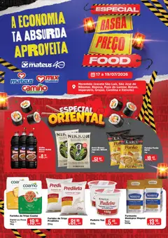 Mateus ofertas Rasga preço - Pré-Visualização do folheto da loja Mateus, válido de 17/07/2026