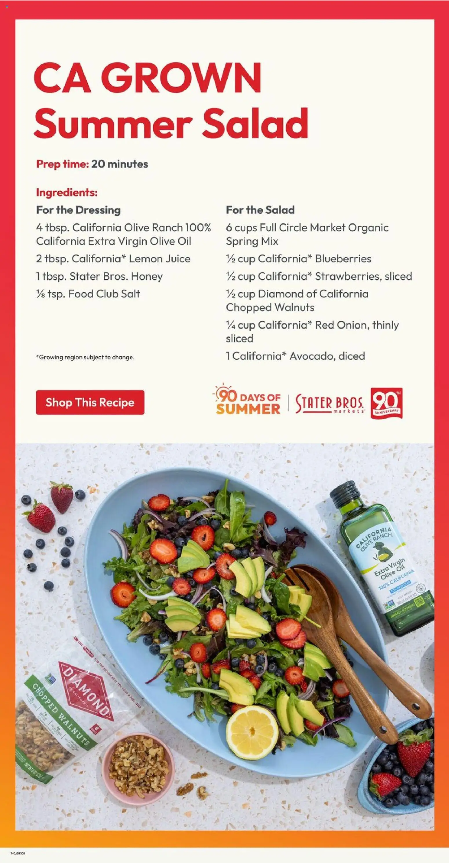 Stater Bros Weekly Ad - valid from 10.06.2026 | Page: 7 | Products: Juice, Salt, Lemon, Blueberries