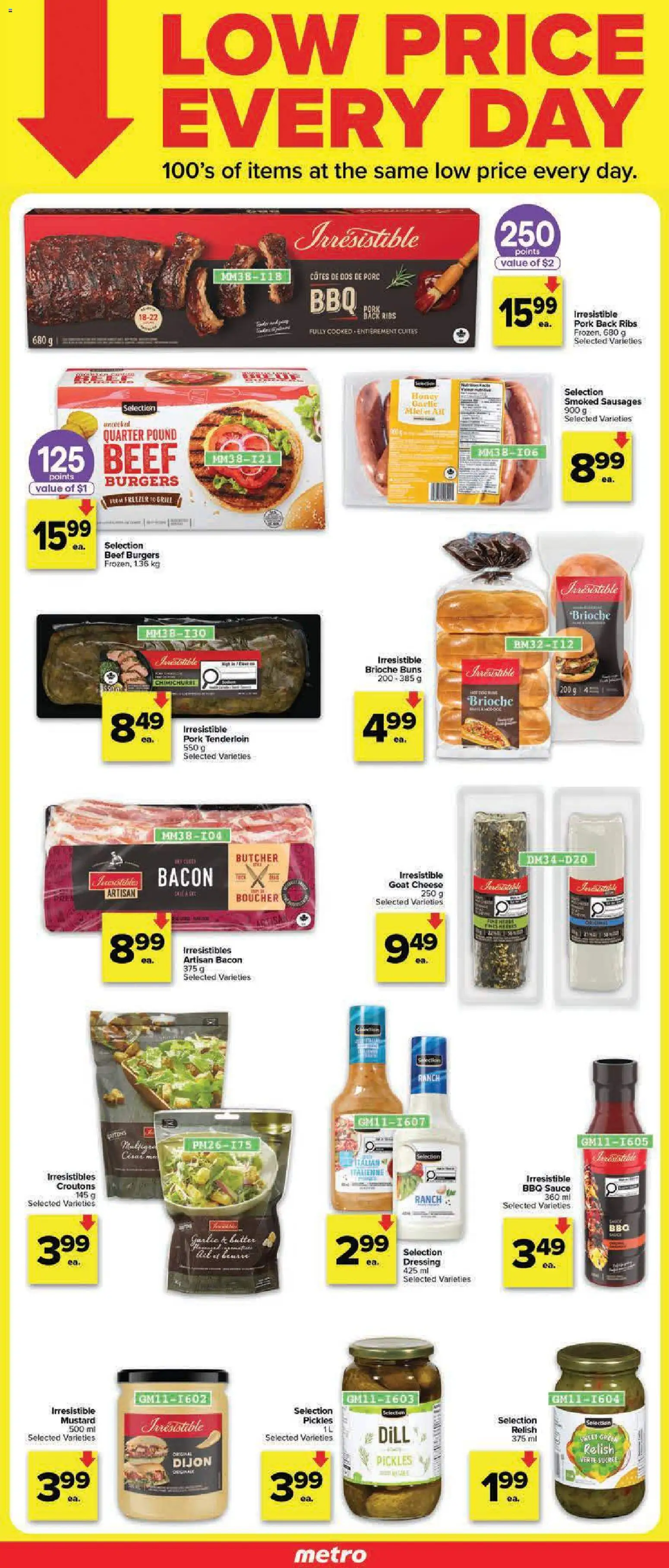 Metro flyer valid from 04.06.2026 | Page: 3 | Products: Freezer, Grill, Cheese, Pork