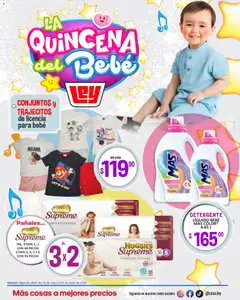 Vista previa de Casa Ley folleto La Quincena del Bebé interior, nuevo folleto de la tienda, válido en México a partir del 16.05.2026