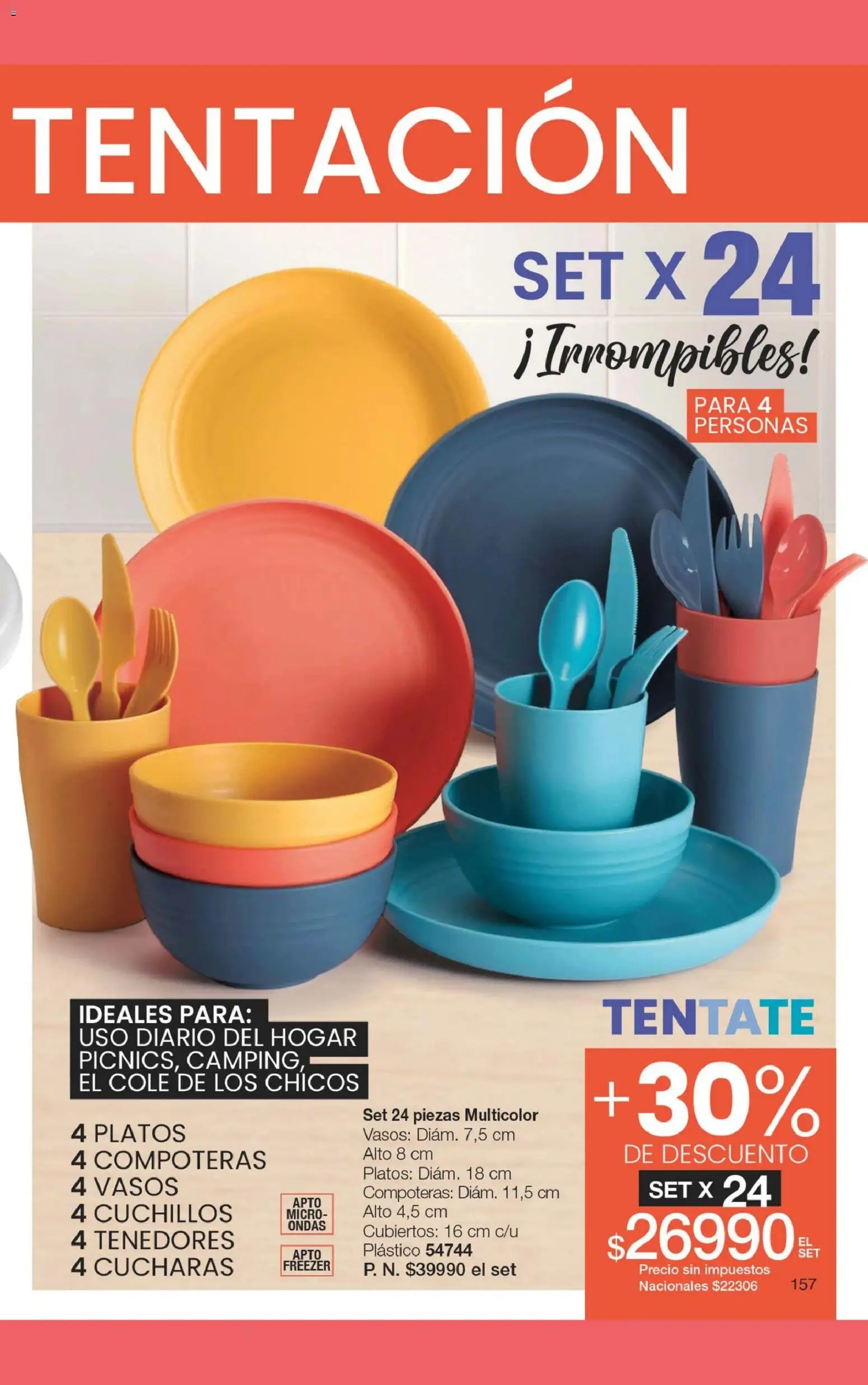 Gigot - CAMPAÑA 09 │ válido desde el 18.05.2026 | Página: 163 | Productos: Freezer, Vasos