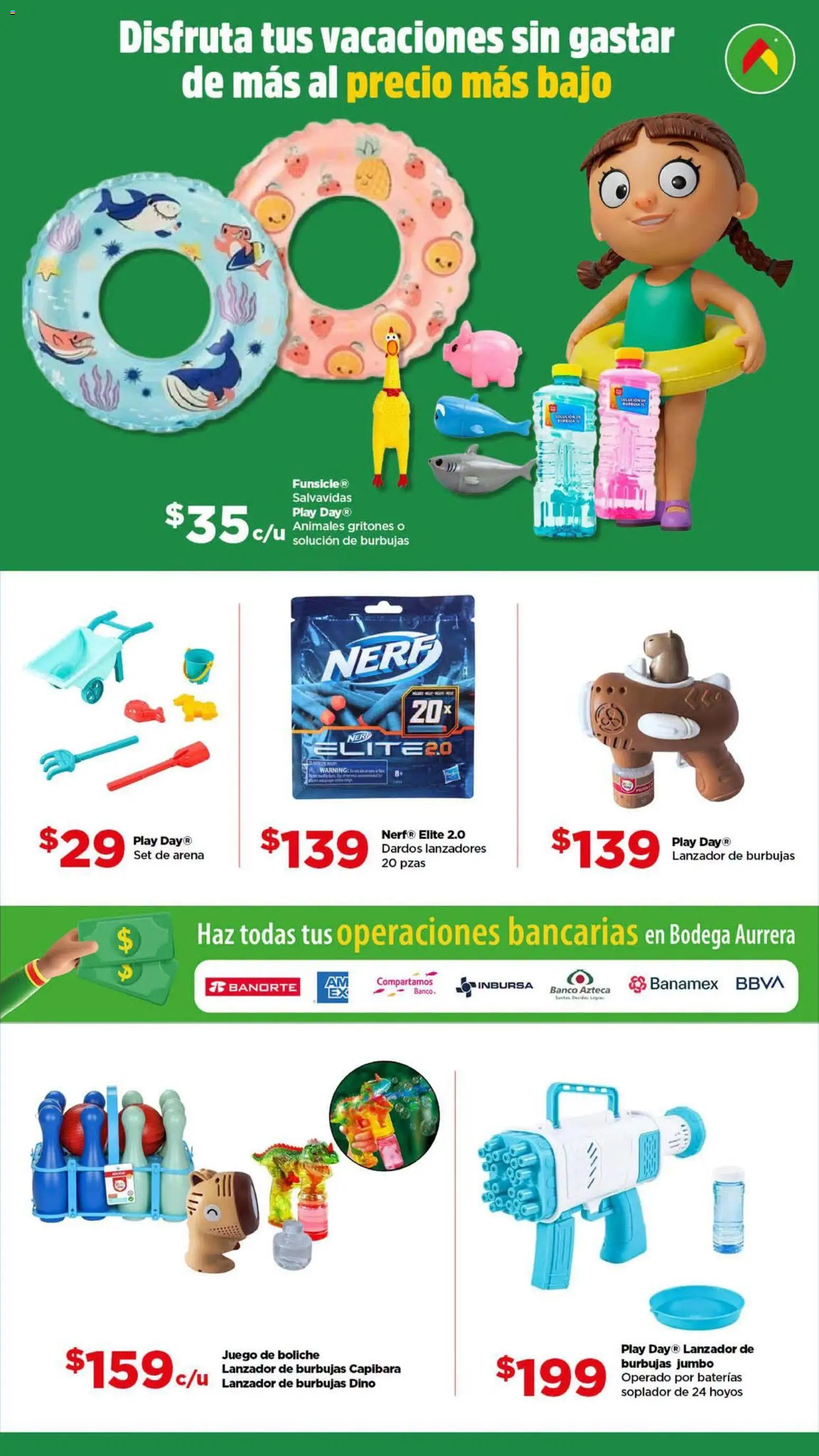 Nuevas ofertas de Bodega Aurrerá válidas en toda la República Mexicana desde el 02/07/2026. ¡Encuentra las mejores ofertas en Bodega Aurrerá folleto Vacaciones! | Página: 2