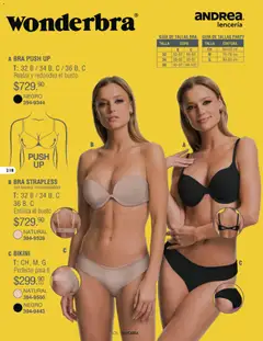 Vista previa de Andrea catálogo Lencería & vestir interior, nuevo folleto de la tienda, válido en México a partir del 24.05.2026 | Página: 78