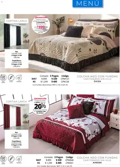 Vista previa de Colchas Concord catálogo, nuevo folleto de la tienda, válido en México a partir del 01.05.2026 | Página: 107 | Productos: Vino