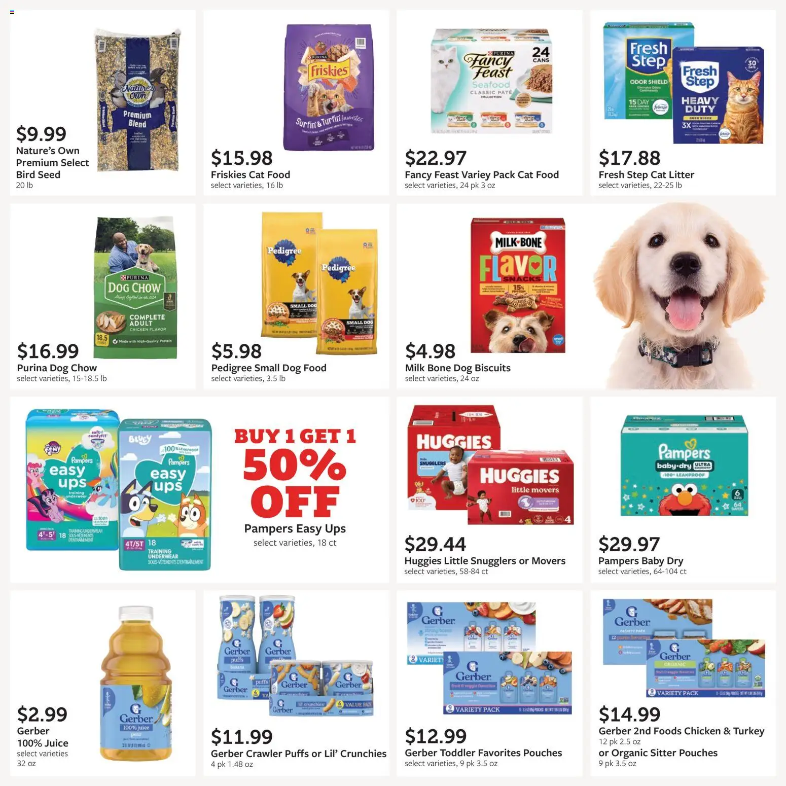 Fareway Monthly Ad - valid from 08/31/2026 | Page: 33 | Products: Dog Food, Cat Food, Protein, Fruit