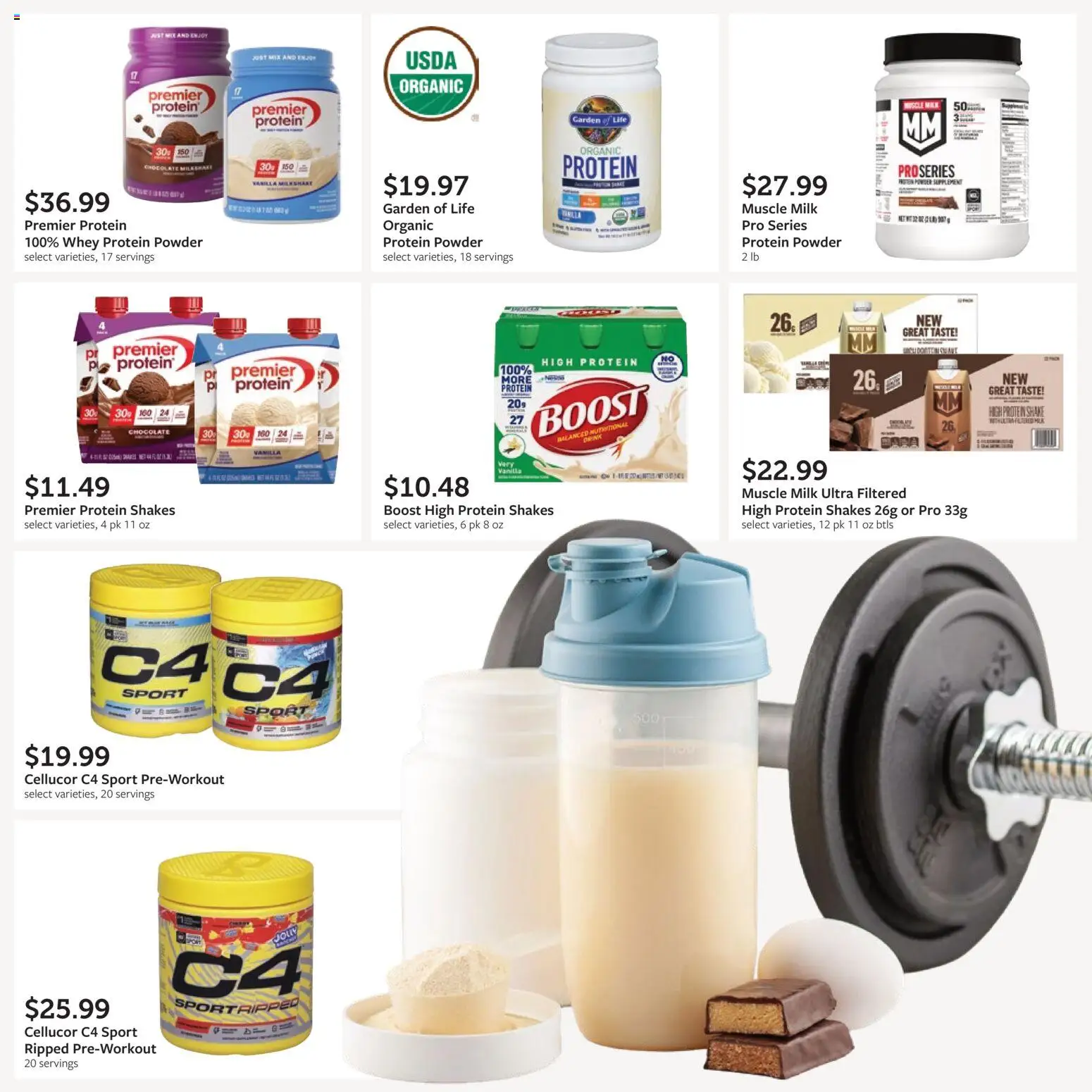 Fareway Monthly Ad - valid from 09/28/2026 | Page: 23 | Products: Hoe, Protein Powder, Powder, Protein
