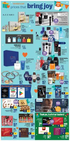 Preview of Jean Coutu weekly flyer from shop Jean Coutu valid from 18.06.2026 | Page: 3 | Products: Glasses, Shaver, Eau de toilette, Toilette