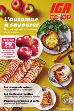 Preview of IGA circulaire - Brochure thématique from shop IGA valid from Sep 24, 2026
