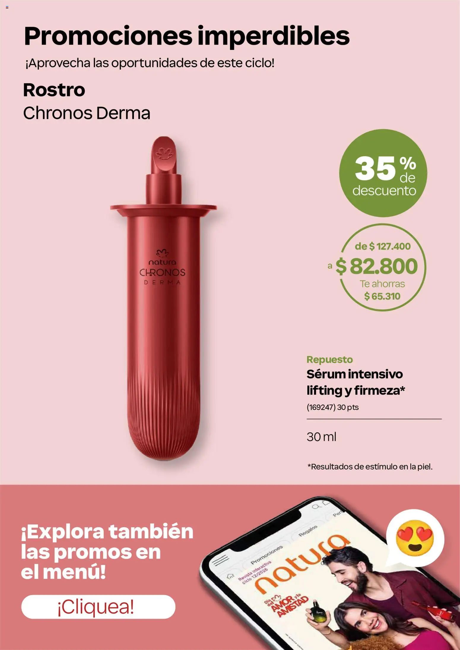 Natura revista - valida desde el 22/07/2026 | Página: 8 | Productos: Té, Revista, Serum
