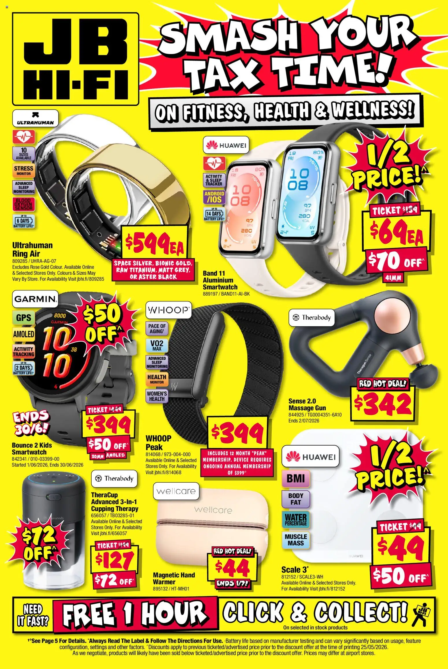 JB Hi-Fi catalogue - valid from 10.06.2026 | Page: 20 | Products: Battery, Device, Monitor, Smartwatch