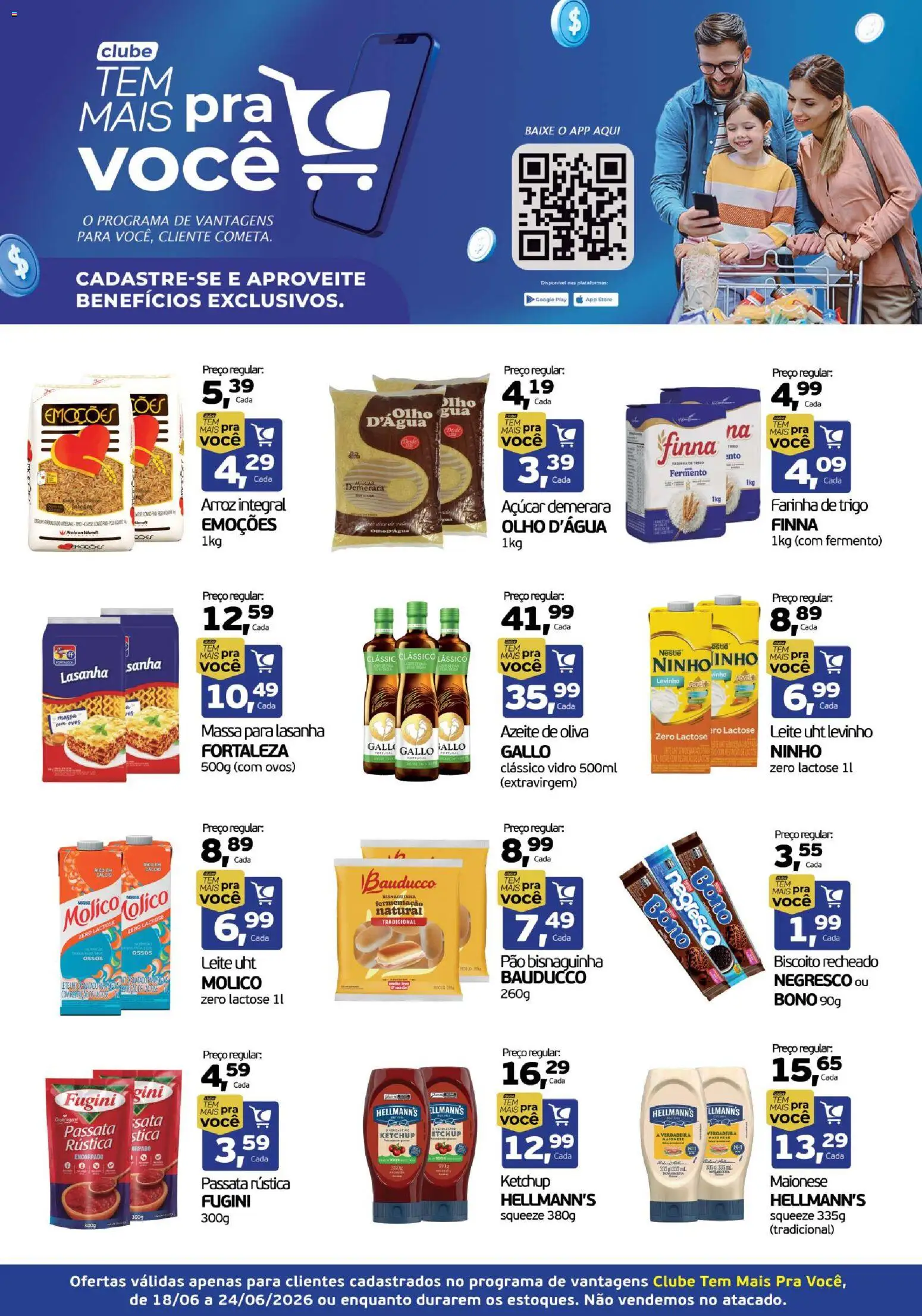 Cometa Supermercados Folheto - válido de 18.06.2026 | Página: 1