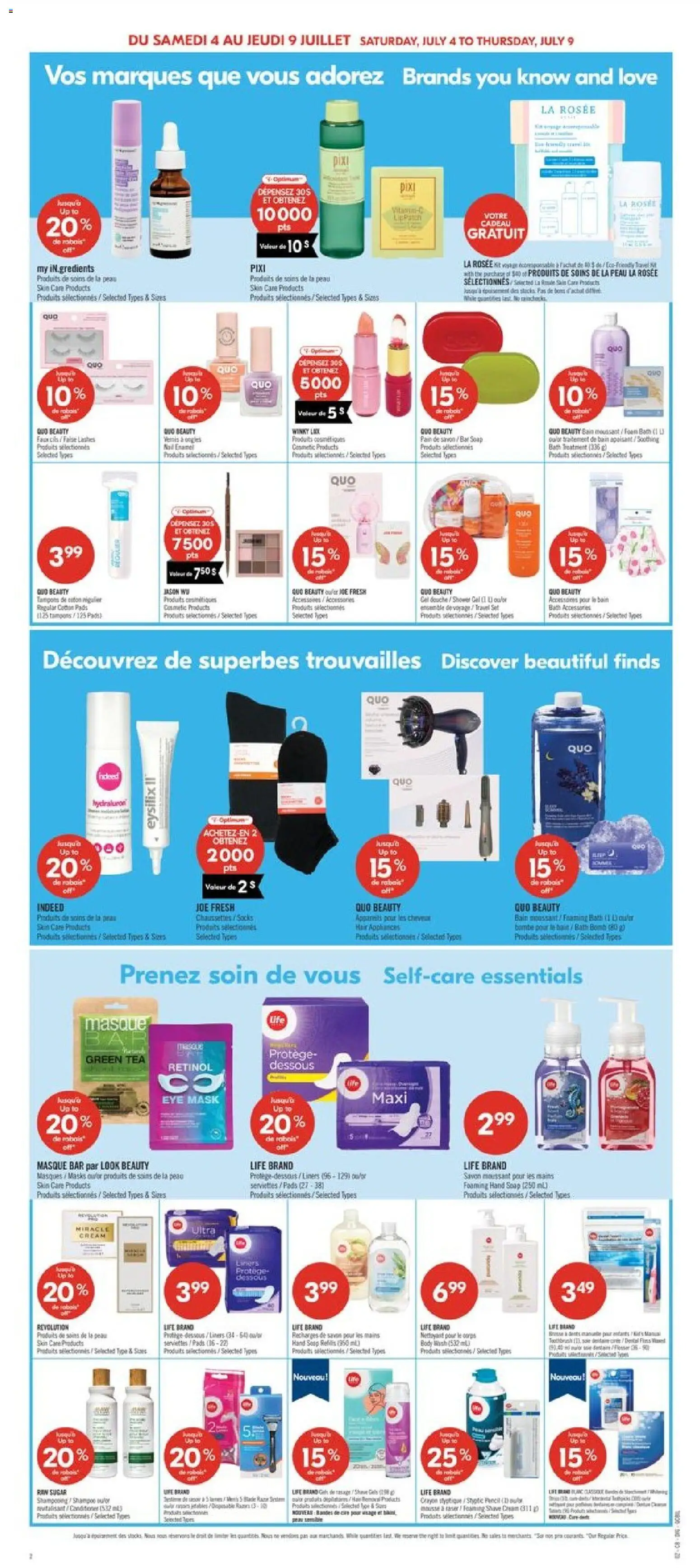 Pharmaprix flyer valid from Jul 3, 2026 | Page: 12